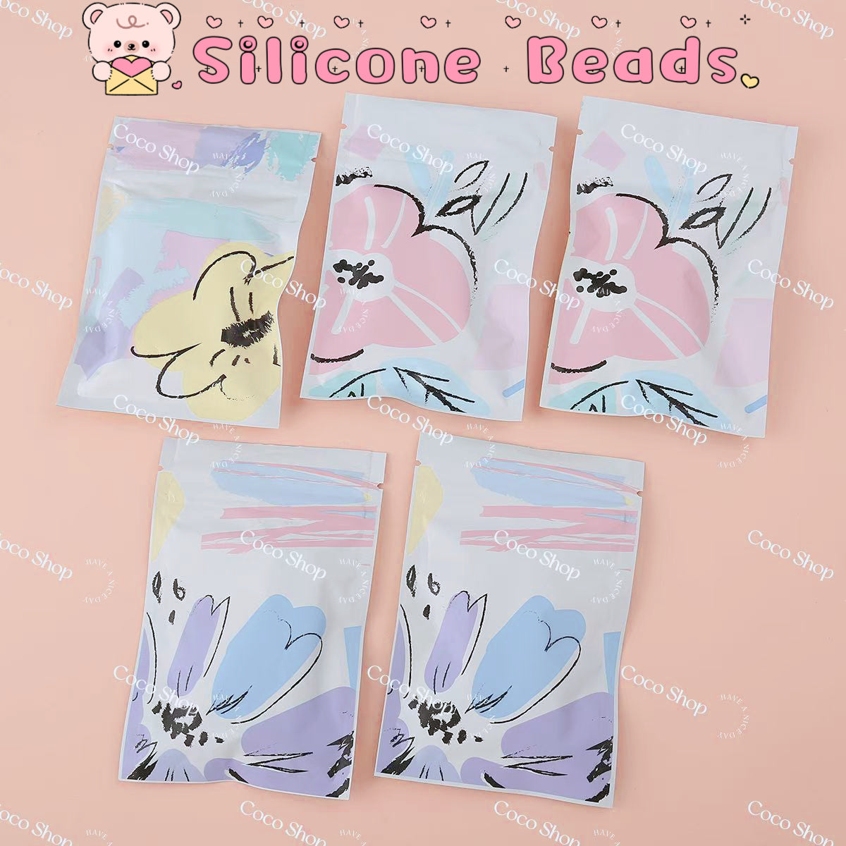 Open at HOME -- Silicone Beads Lucky Bags