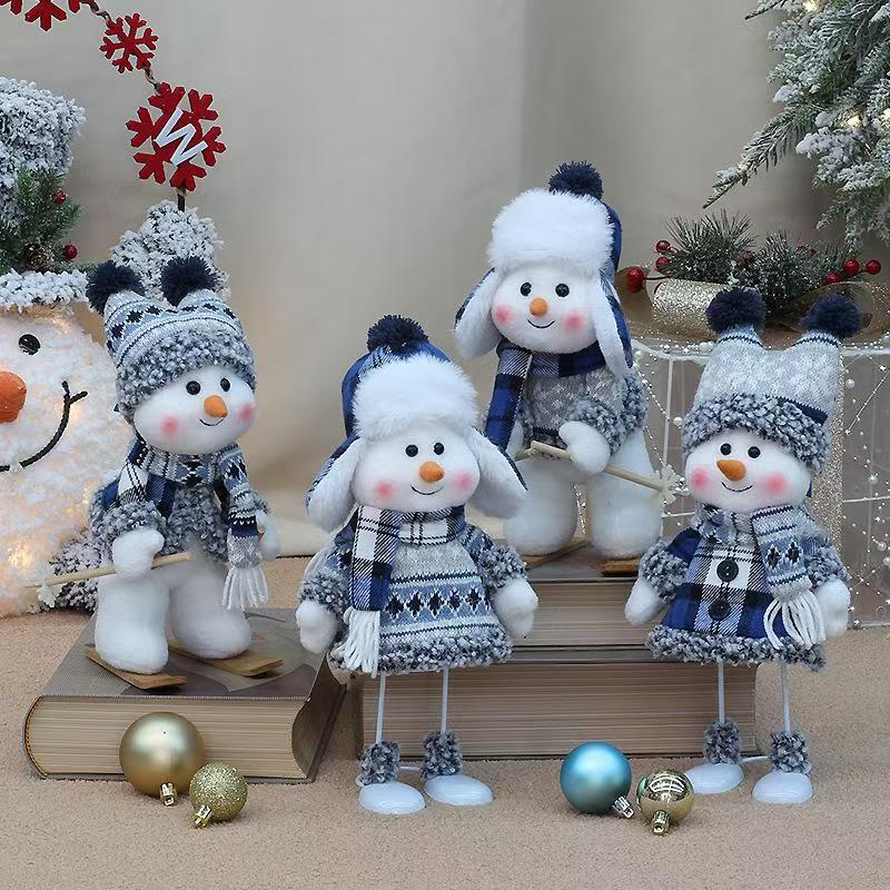 Christmas Snowman Family
