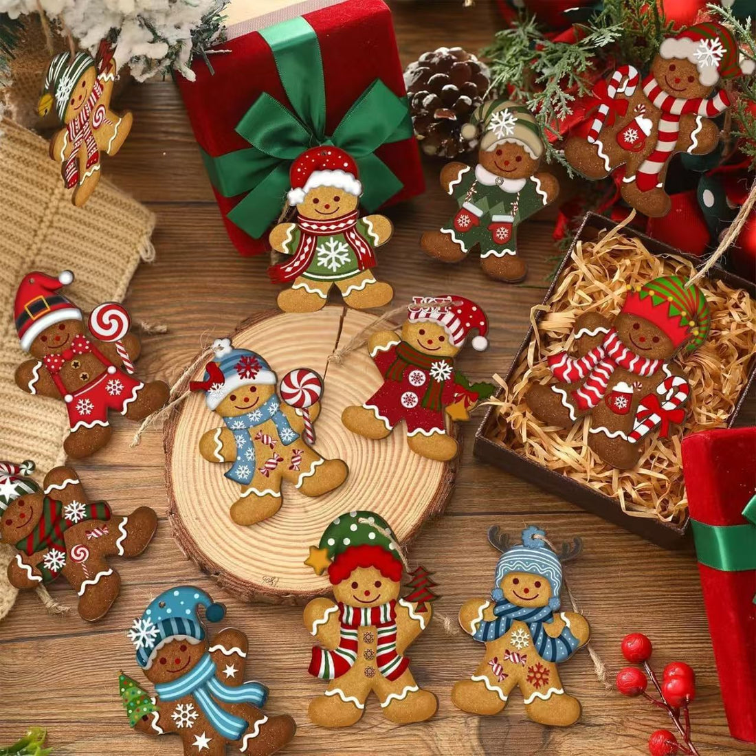 Christmas Limited Edition Gingerbread Man-- Open in Live